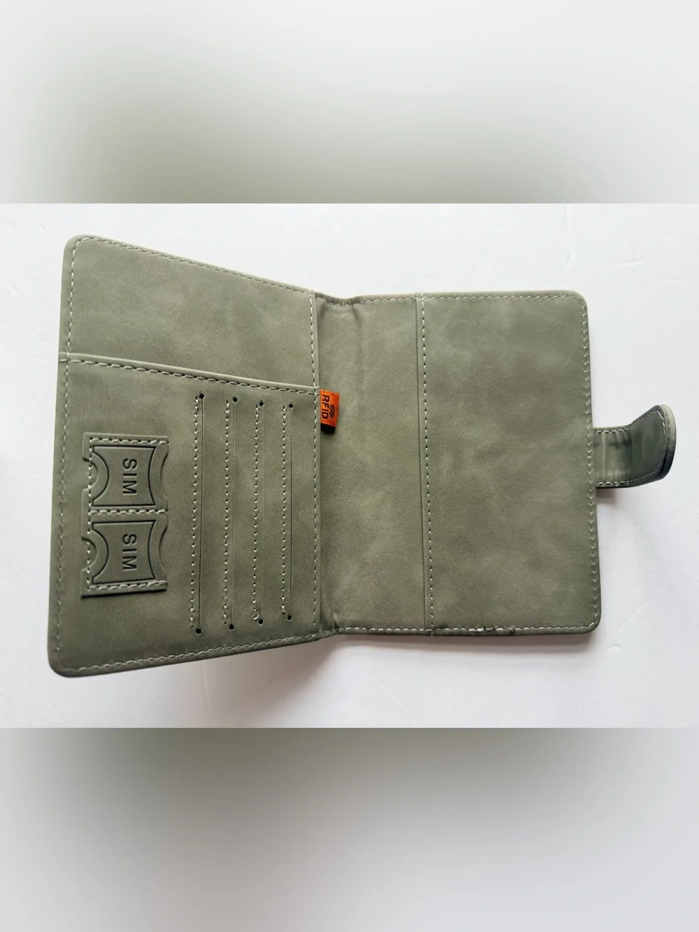 Passport Travel Wallet w/RFID Theft Blocking Passport Case/Wallet Pink or Gray